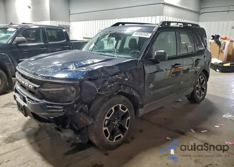 2023 Ford Bronco Sport Outer Banks из США, поврежденный, VIN 3FMCR9C64PRD81400